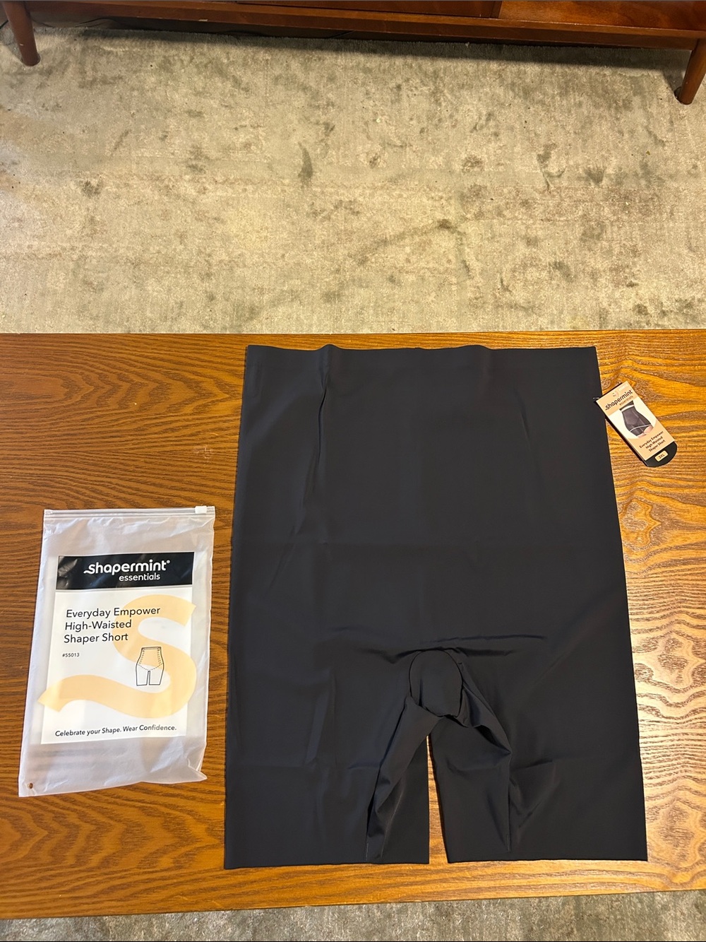 Shapermint Black Everyday High-Waisted Shaper Short
